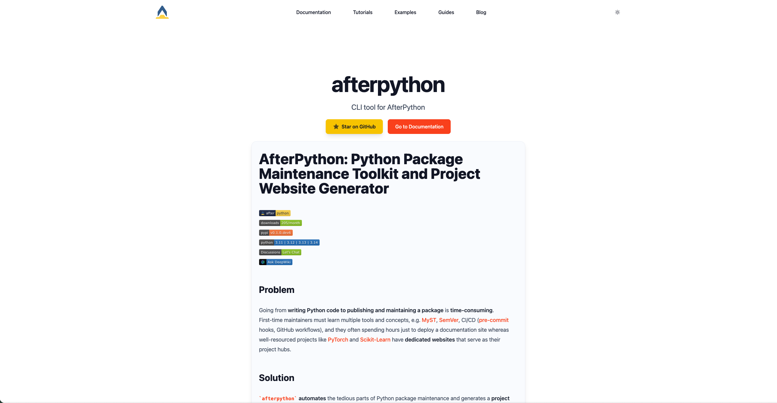 afterpython (CLI tool)